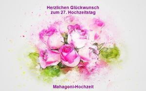 Spannende 27 Jahre Verheiratet Bild