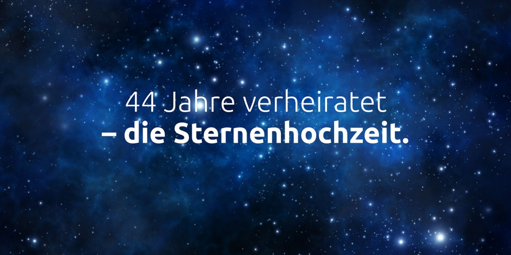 sternenhochzeit 44 hochzeitstag bilder